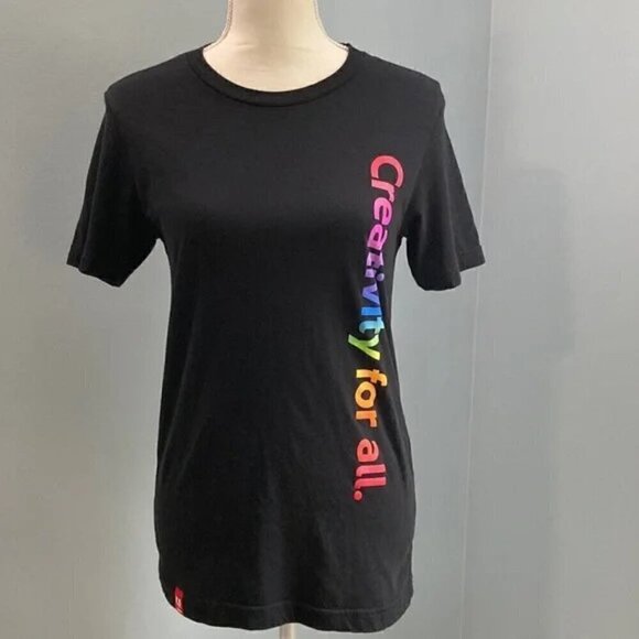 Adobe Creatively for All 100% Cotton T-shirt - Men S (Unisex). NEW without tag - Picture 2 of 8